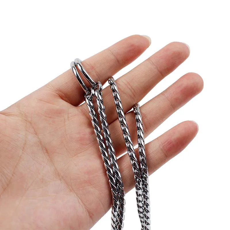 SYDZSW Delicately Packed Stainless Steel Pet Leash Puppy Dog Leads High Quality Pet Dog Snake Chain P Leash Chihuahua Products2