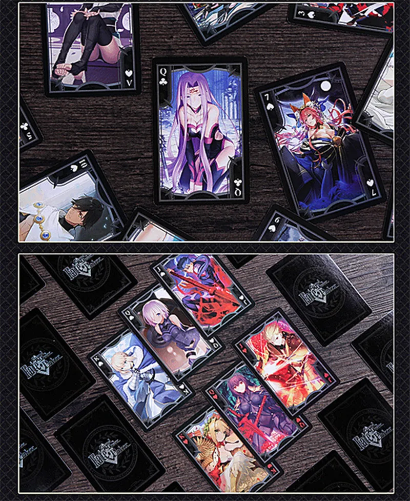 Коллекция 2019 Аниме игра Fate Grand Order FGO фотокарты игральные карты