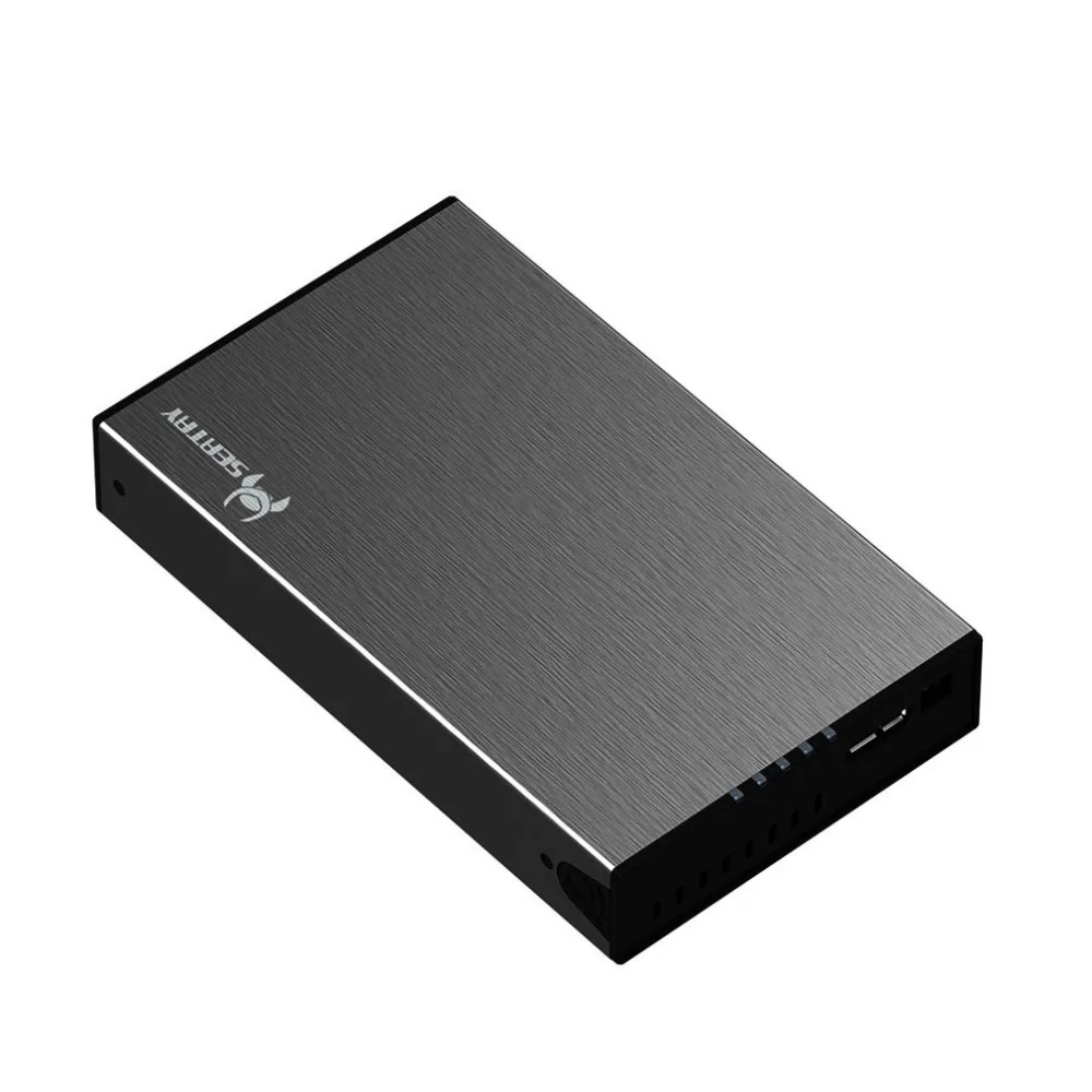 

SEATAY HD229 2.5" External SSD Drive Box Support RAID Aluminum Alloy Tool Free Mobile Hard Disk Case for Laptop Desktop