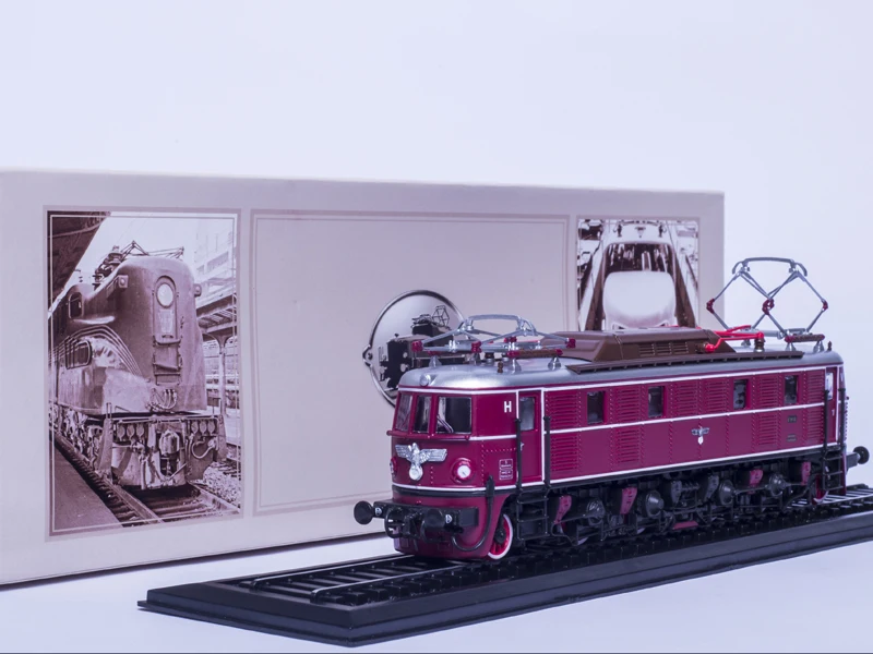 ATLAS EDITIONS 1:87 REF.NO.LD05 E 19 12 DEUTSCHE REPUBLIC STATIC LOCOMOTIVE