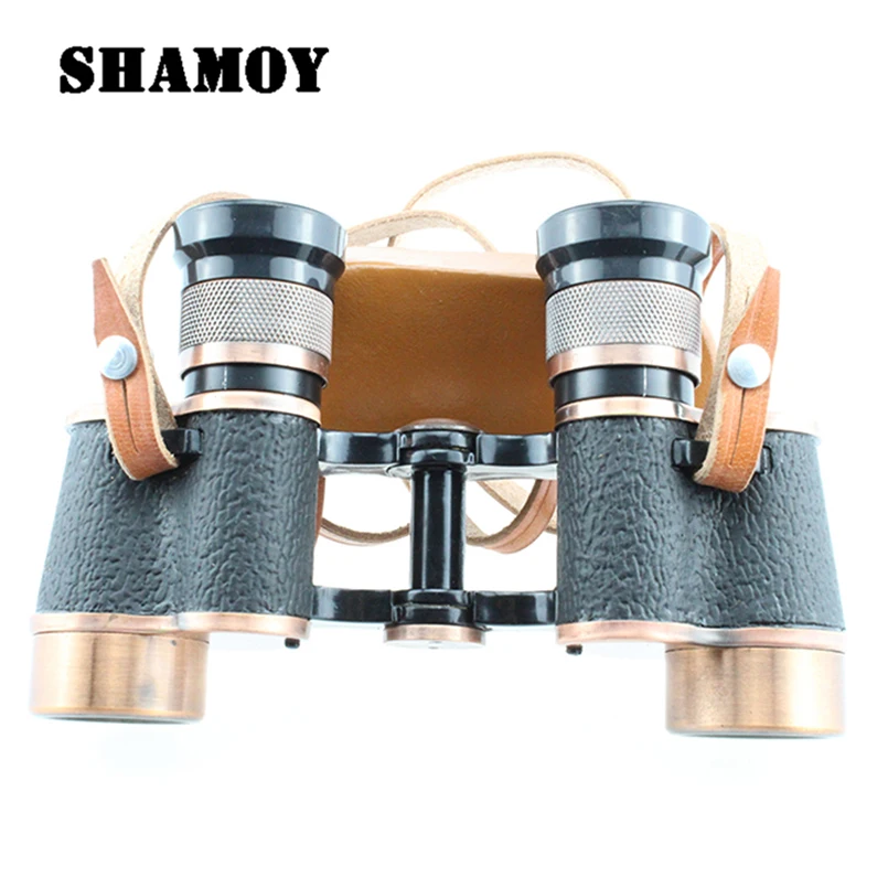 

SHAMOY 6*24 Handheld Binoculars for Hunting Field Glasses HD Binocular Telescope Outdoor Camping Telescopes 153092