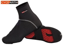 CYCEARTH 2018 Professional Bike Shoes Cover MTB Cycling Overshoes Waterproof Windrproof Anti-Wear Warm Soft Bicycle Shoes Cover