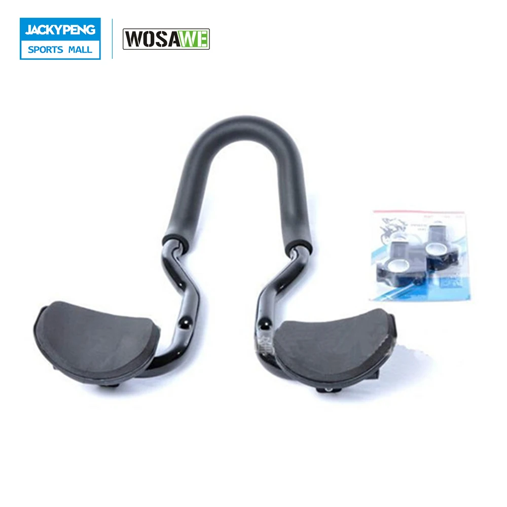 Road Aluminum Alloy Triathlon Aero Handlebar Bar Ends Rest Handle Bar