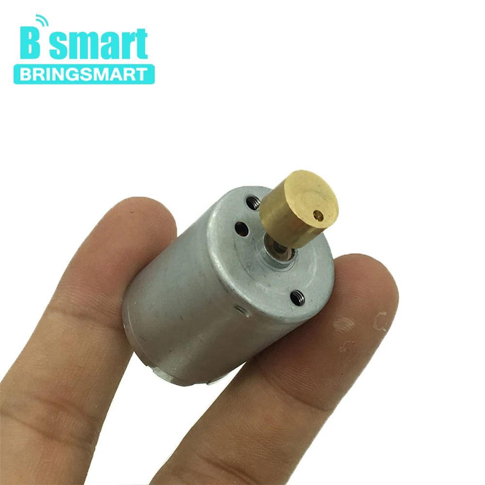 Bringsmart JRF370 18260 2 шт. мини двигатель постоянного тока 6 12 В мощный вибромотор для