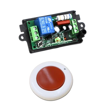 

AC 220V 110V Wireless Remote Control Light LED Switch 1CH 10A Relay RF Remote Switch System 1 CH Receiver Transmitter 315/433Mhz