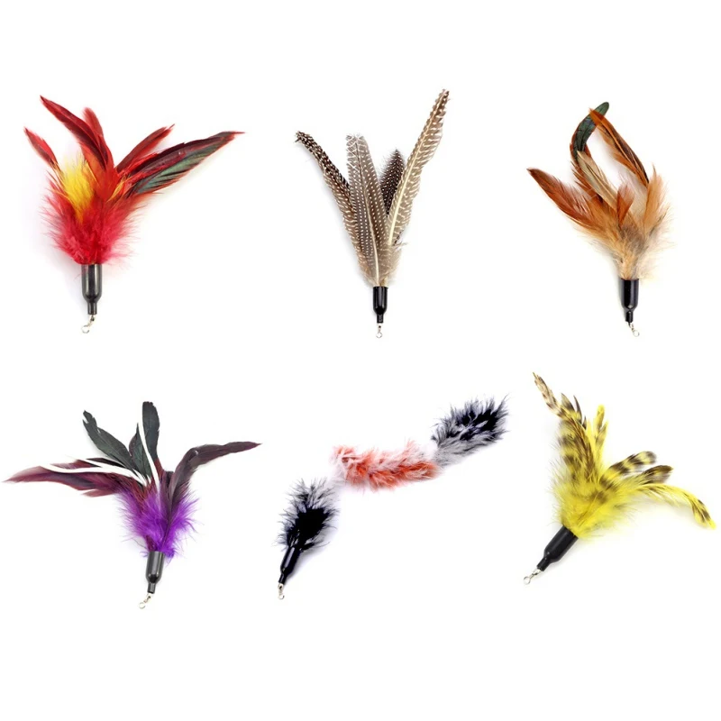 6 Pcs Lovely Fit For Life Replacement Feathers Pack Plus Soft Furry
