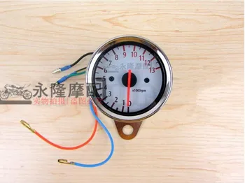 

For Motorcycle Universal Mechanica 13000RPM Scooter Analog Tachometer Gauge New