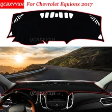 Автомобильный Стайлинг приборной панели Избегайте световой коврик полиэстер для Chevrolet Equionx Инструмент платформа стол крышка защитные коврики