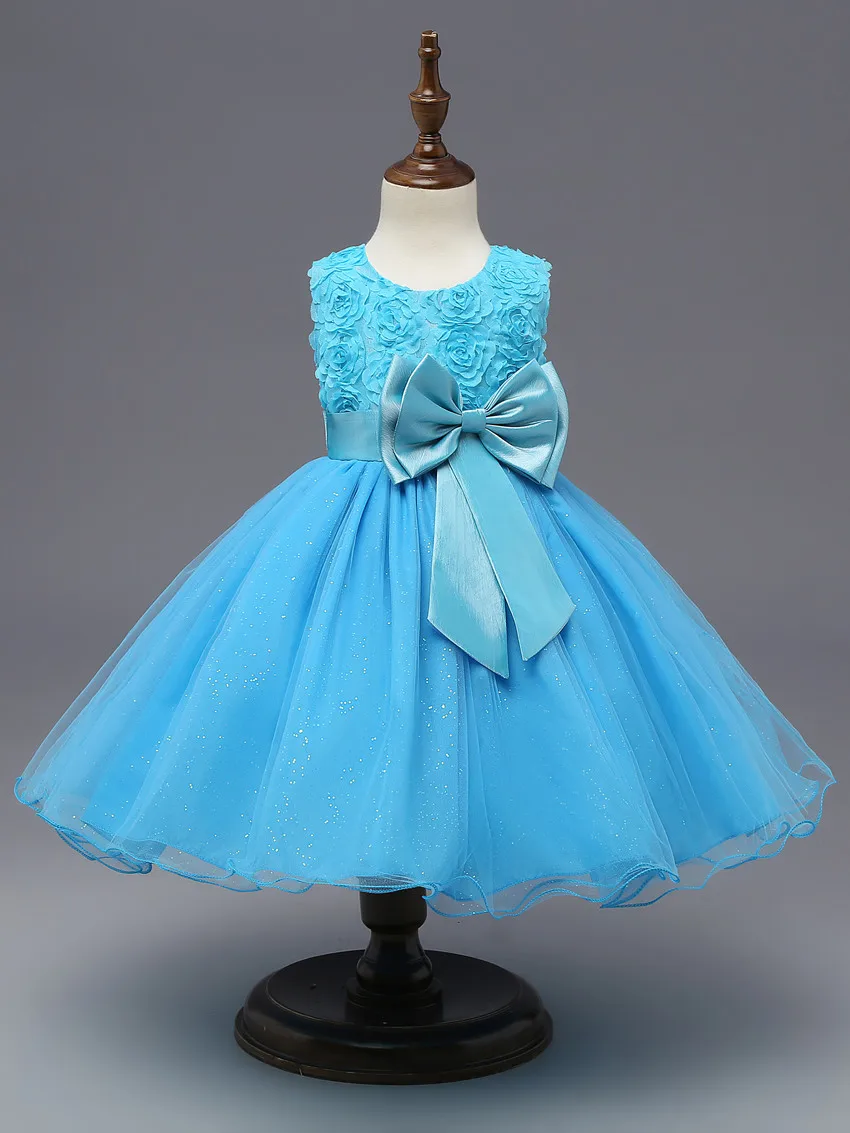 Новые летние платья для девочек на день рождения; детская одежда; платье принцессы; одежда для детей; торжественное бальное платье на свадьбу - Цвет: C5L