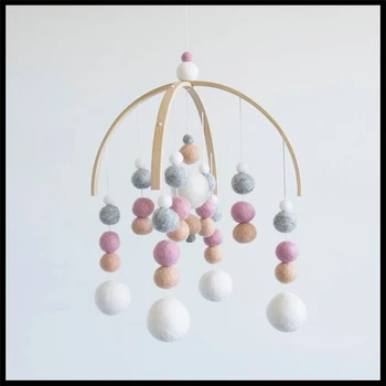 

New Hot Sales Personality Baby Toys Wind Chimes Crib Baby Stroller Hanging Ornament Baby Room Best Gift Photography Props -30