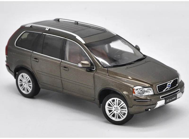 1:18 классический Volvo XC90 литая под давлением модель черный коричневый внедорожник игрушечный автомобиль миниатюрная коллекция подарки оригинальная коробка