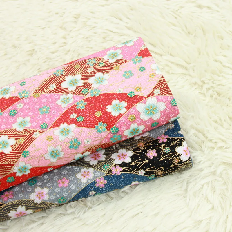 Половина двор импорт хлопчатобумажной ткани мягкий бриз свинка с цветочным принтом ручной работы DIY одежды платье детская одежда хлопок B125