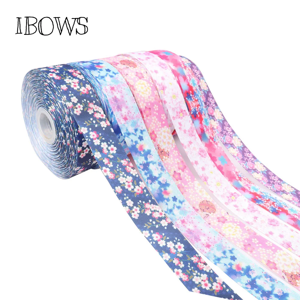 Репсовая лента с принтом 5 ярдов 2 дюйма 38 мм|printed grosgrain ribbon|grosgrain ribbonribbon color |