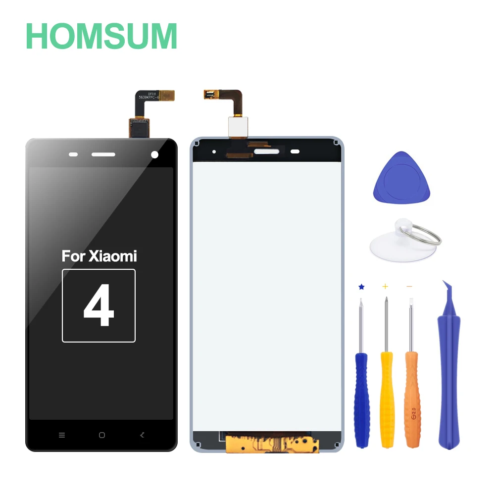 Оригинальный дисплей для XIAO mi 4 ЖК-сенсорный экран с рамкой Xiao 4C ЖК-дисплей 4i