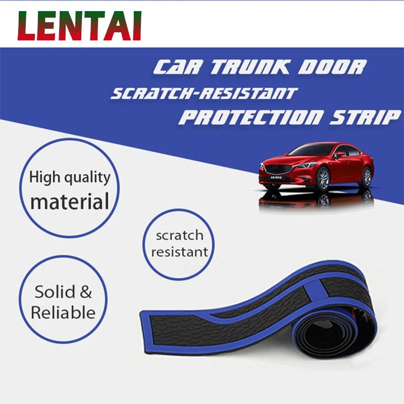 LENTAI 1Set Auto Car Rear Bumper Trunk Stickers For oyota Avensis Rav4 Audi Q5 Lifan X60 Renault Captur Skoda Yeti Ford Mondeo | Автомобили
