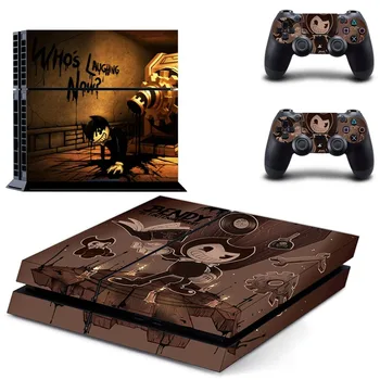

New PS4 Skin Sticker Decal Vinyl for Sony Playstation 4 Console and Controllers PS4 Skin Sticker - Bendy and the Ink Machine