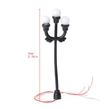 Миниатюрный пейзаж уличный фонарь дорожный светильник освещение для бонсай орнамент садовый декор