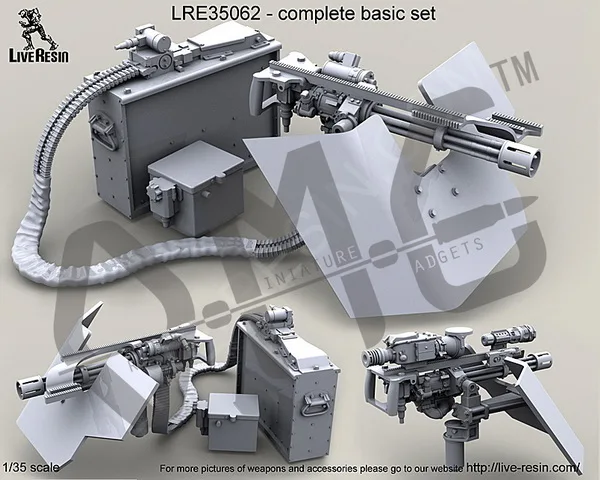 [Набор масштабных моделей] живой полимерный LRE-35062 1/35 M134D минигун с Пикатинни