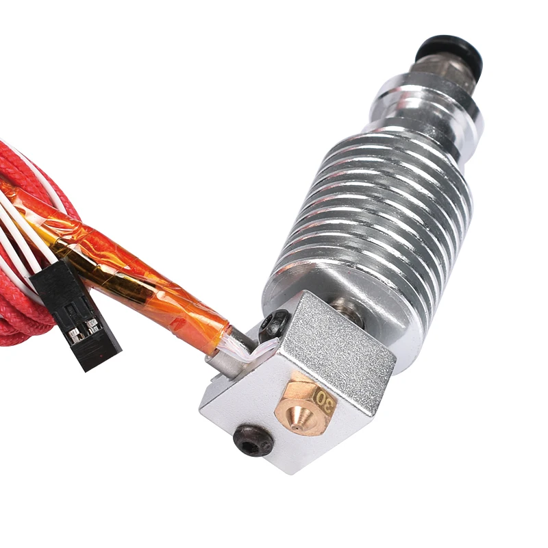 3D V6 J head hotend с вентилятором для охлаждения на большое расстояние 1 75 мм 3 нить Bowden