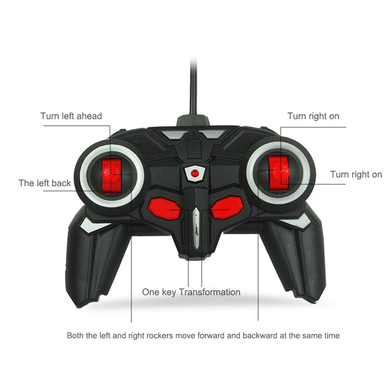 Радиоуправляемый робот 2 в 1 с дистанционным управлением, беспроводной радиоуправляемый робот-деформация, модели радиоуправляемого автомобиля, для вождения, спортивного преобразования, детская игрушка в подарок