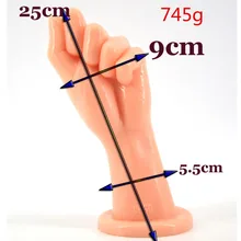 3 color fist arm artificial fake penis female maturbation device large big dildo fisting sex toy anal plug dildos for women