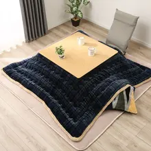 Роскошное Одеяло футон котацу в стиле пэчворк, хлопковое мягкое стеганое одеяло, японское одеяло Kotatsu, покрывало для стола, квадратное/прямоугольное одеяло 190/240
