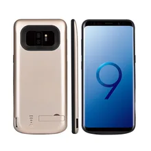 Высокое качество Внешний Аккумулятор Чехол повербанк для samsung galaxy S9 5000 мАч Зарядное устройство для зарядки в виде ракушки Мощность банка