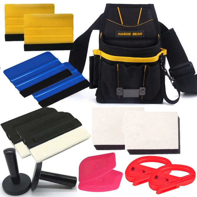 

Car Wrapping Installation Tools Kit Vinyl Wrap Bag Squeegee Razor Glove Magnet