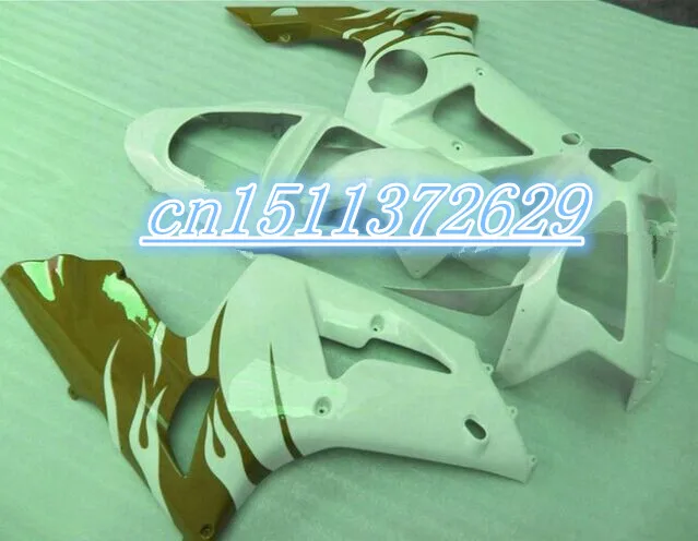 

Bo KAWASAKI NINJA ZX 6R 636 03 04 Red flames C8239 ZX636 ZX6R 03-04 ZX-6R NEW Red white ZX 6 R 2003 2004 Fairings