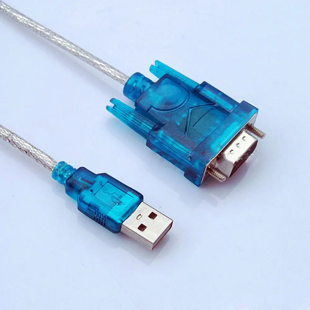 1 шт. USB 2 0 к RS232 последовательный порт 9 контактный кабель DB9 адаптер для