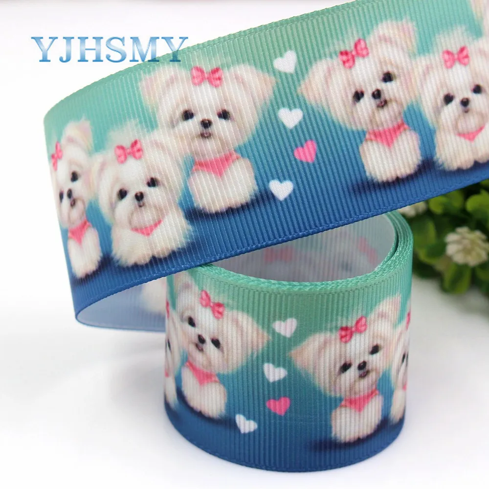 

YJHSMY G-18801-733,10 yards,38 mm Cartoon Printed grosgrain ribbon,DIY handmade,Wedding decoration materials,Valentine's Day