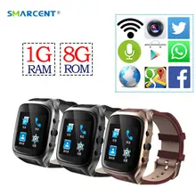 Двухъядерные Смарт-часы SMARCENT 3g с поддержкой Wi-Fi Bluetooth X01S, Android, умные часы 1G+ 8G, gps, умные часы 1,3 ГГц с камерой pk T1 H1