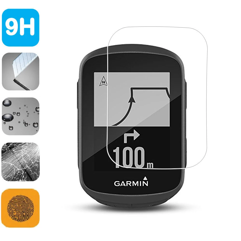 

9H Tempered Glass Screen Protector for Cycling GPS Garmin Edge 130 Edge130 Glass Shield Film Accessories