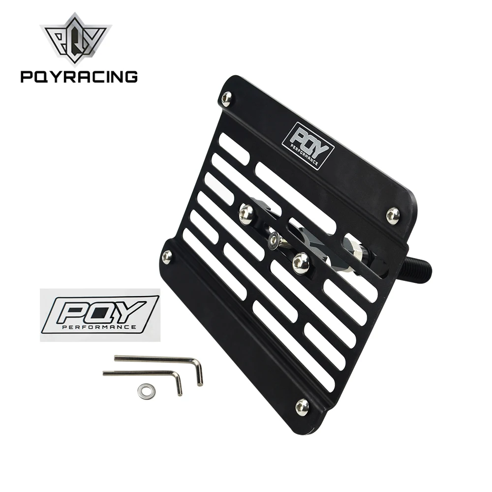 

Multi Angle Tow Hook Mount License Plate For Honda Civic EG EK ES FD with PQY Sticker PQY-LPF02
