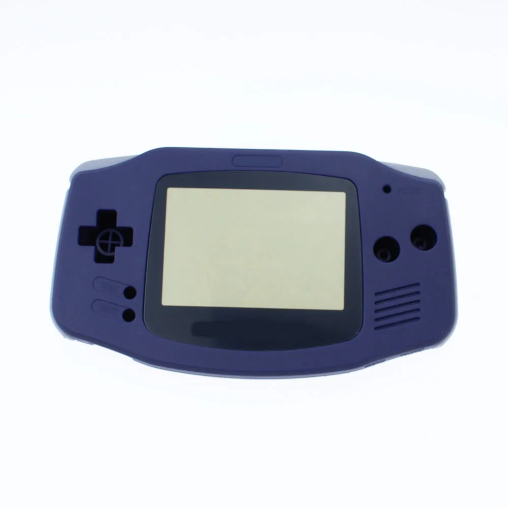 YuXi 5Sets For Gameboy Advance Console Replacement Luminous Clear Case Shell Cover for Nintendo GBA Housing Case