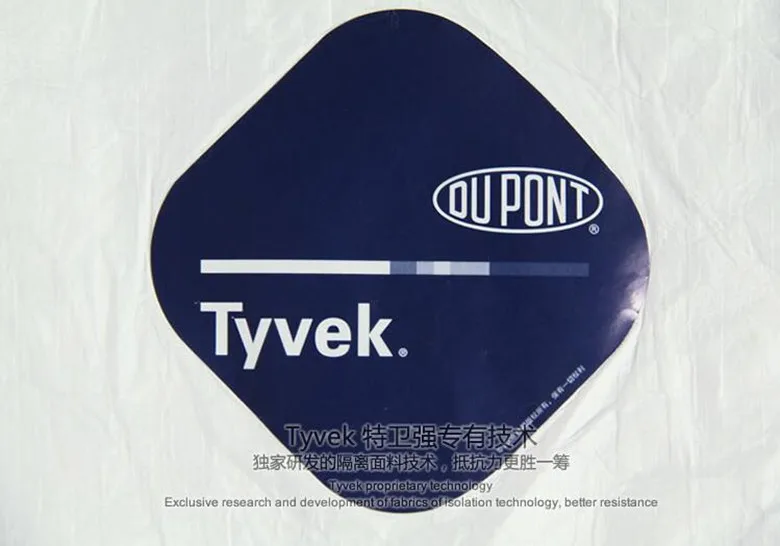 Dupont Tyvek 1422A защитная одежда комбинезон одноразовые антистатические химические рабочая одежда против пыли всплеск