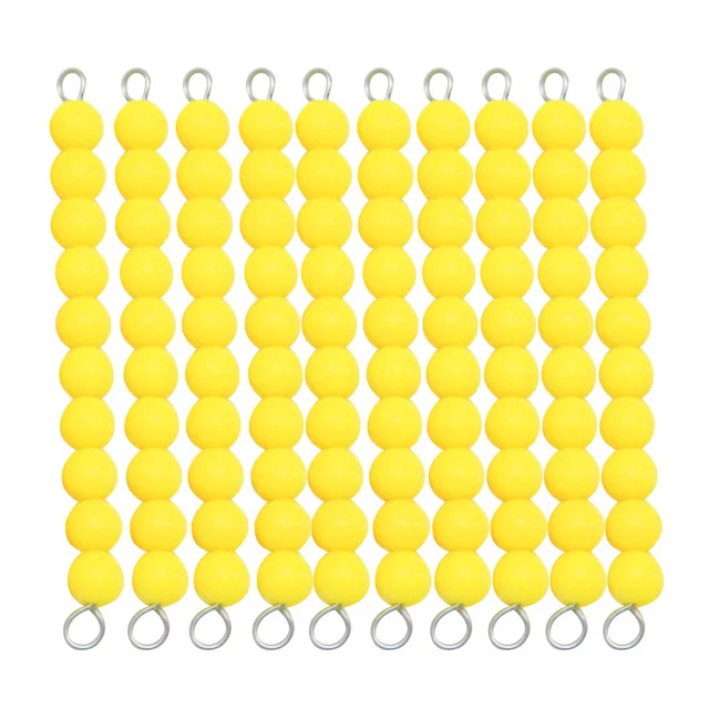 Buy 1PcsBaby Toys Montessori String Bead Chain Math