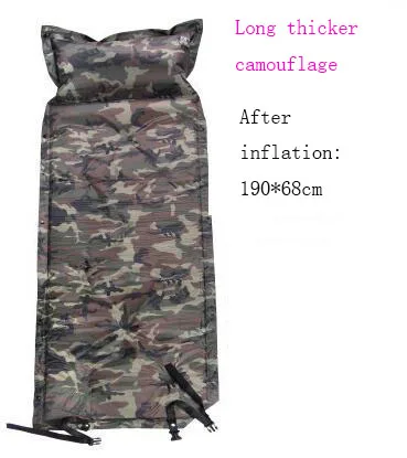ao ar Livre de Acampamento Inflável Automático Portátil Colchão Moisture-proof 23 portátil colchão moisture-proof