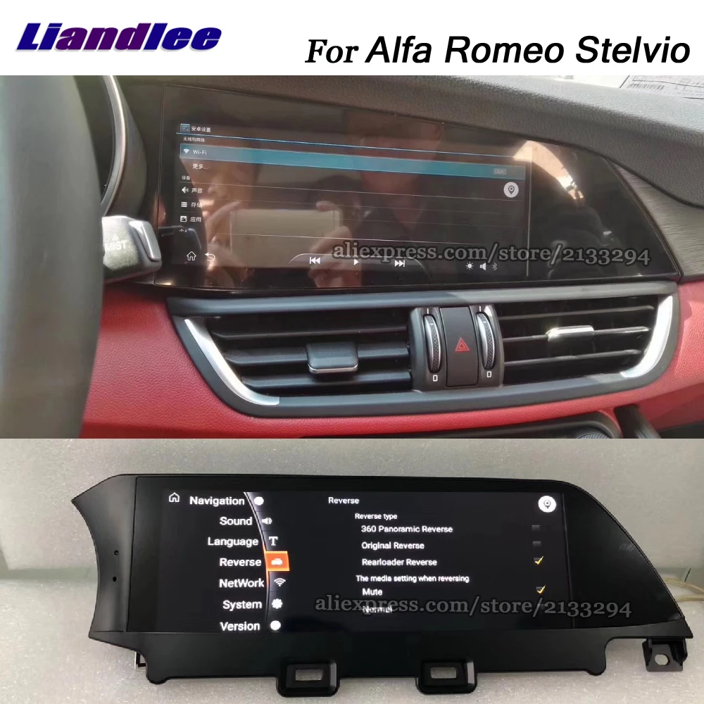 Liandlee для Alfa Romeo стельвио~ Android Мультимедиа gps автомобиль стиль стерео радио Carplay Wi Fi BT Navi навигации