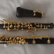 Отличный полуавтоматический ebony wood oboe C key позолоченный