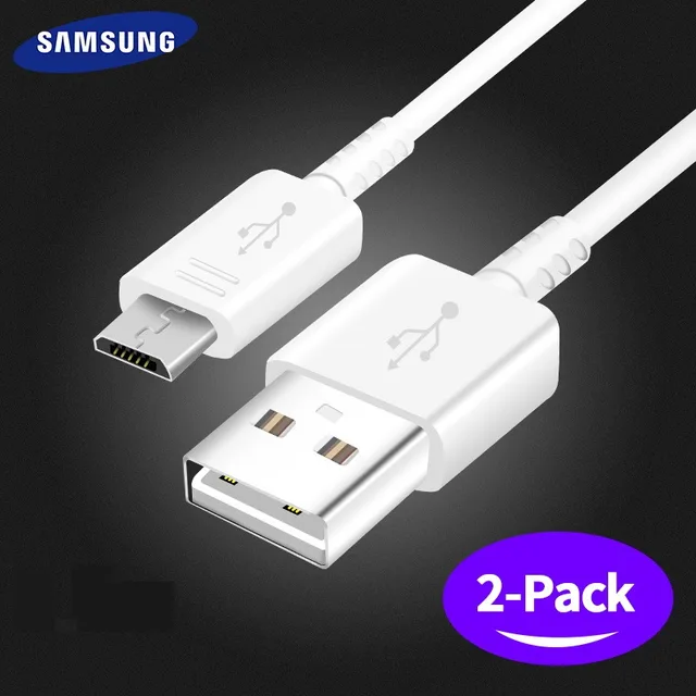 Samsung Micro USB Cable 100 Original Fast Charge Charging Quick Galaxy