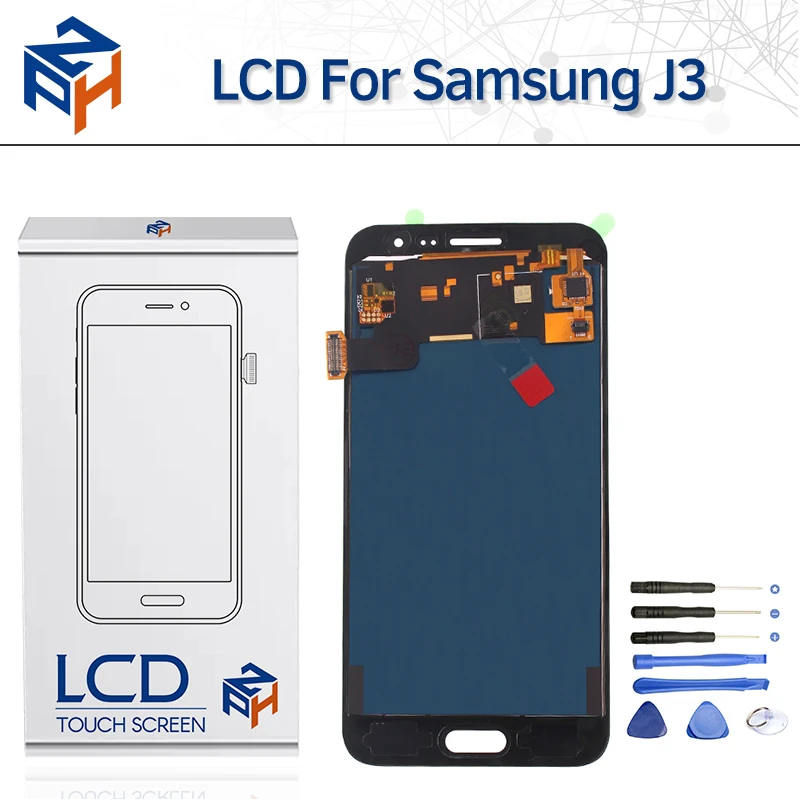 Регулируемый Экран для samsung Galaxy J320 J3 2016 SM J320FN J320M J320H/DS ЖК дисплей Дисплей Замена