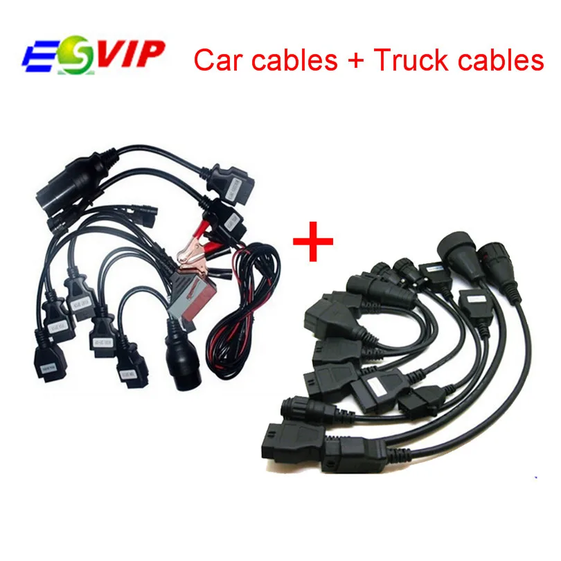 

New arrival Full set cables for cars and trucks cables 8 car cables + 8 trucks cables In stock