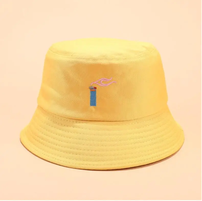 Креативная шляпа-ведро с вышивкой, унисекс, складная Кепка с розами Бобом, хип-хоп Gorros, мужская летняя кепка s, Панама, шляпа-ведро для рыбалки