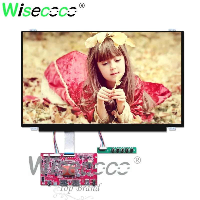 Wisecoco 4k 15 6 дюйма 3840*2160 UHD ips B156ZAN02.3 ЖК дисплей панель экран HDMI micro usb плата