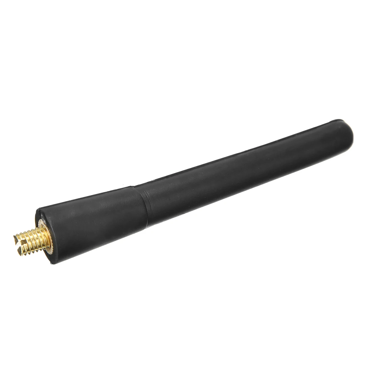 New Arrival 1pc Auto Car Black Short Stubby Aerial Professional AM/FM Radio Antenna Mast Screw Type Fits 5.5mm 7mm 8mm