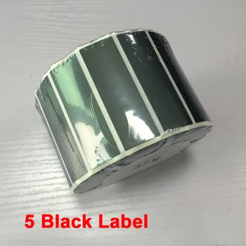 

High Quality IOS cellphone 5 boxes white and black Label paper 69*22*2000
