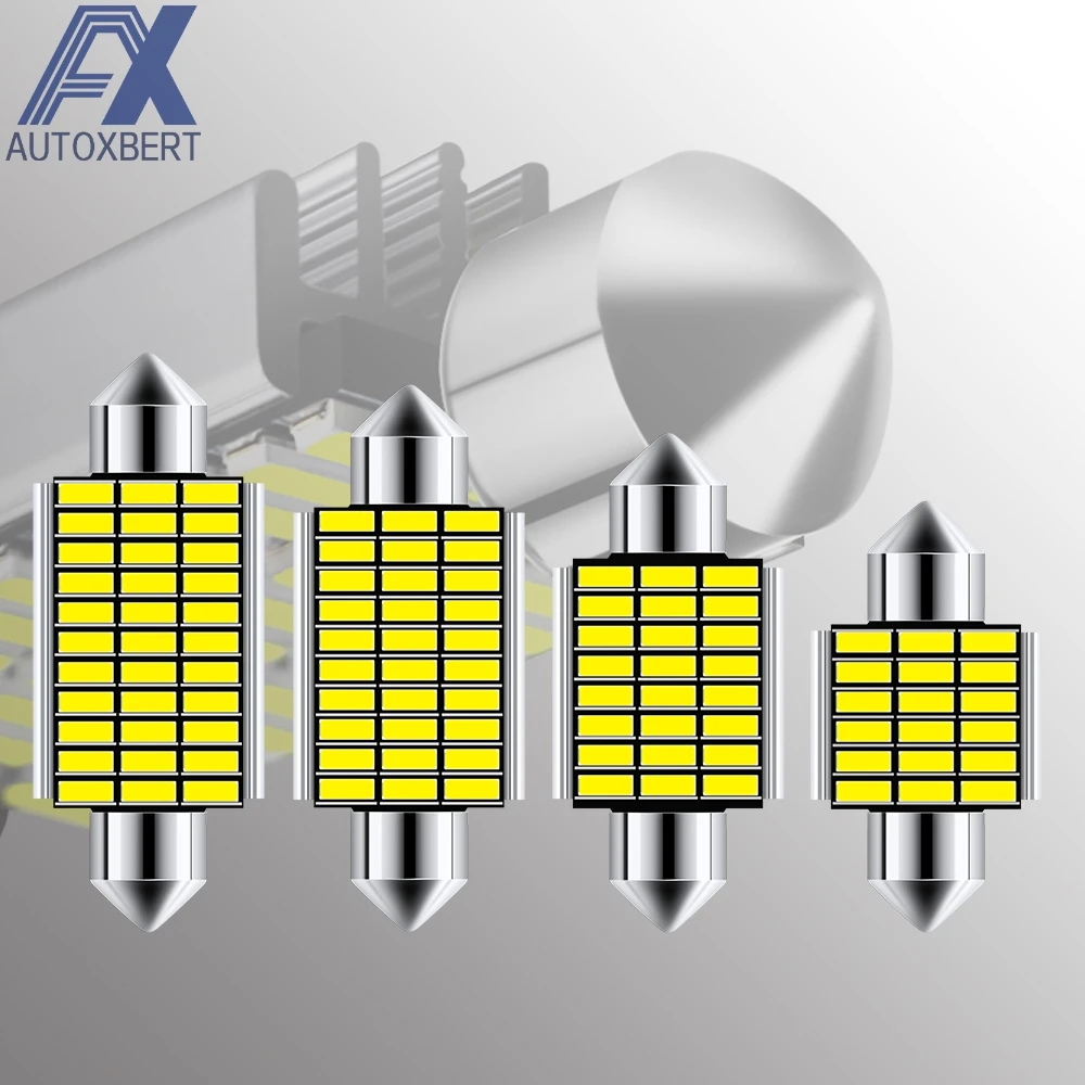 Автомобильный купол для чтения номера багажника Festoon C5W C10W светодиодный ные