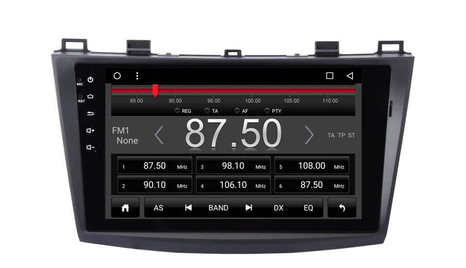 Top MARUBOX Double Din Android 7.1 For MAZDA 3 Axella 2009-2013 9" IPS Stereo Radio GPS Navigation Car Multimedia Player 9A702DT3 7
