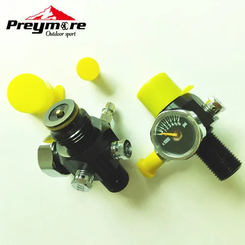 1pcs Paintball Airsoft 4500psi Mini Air CO2 Tank Regulator 800PSI